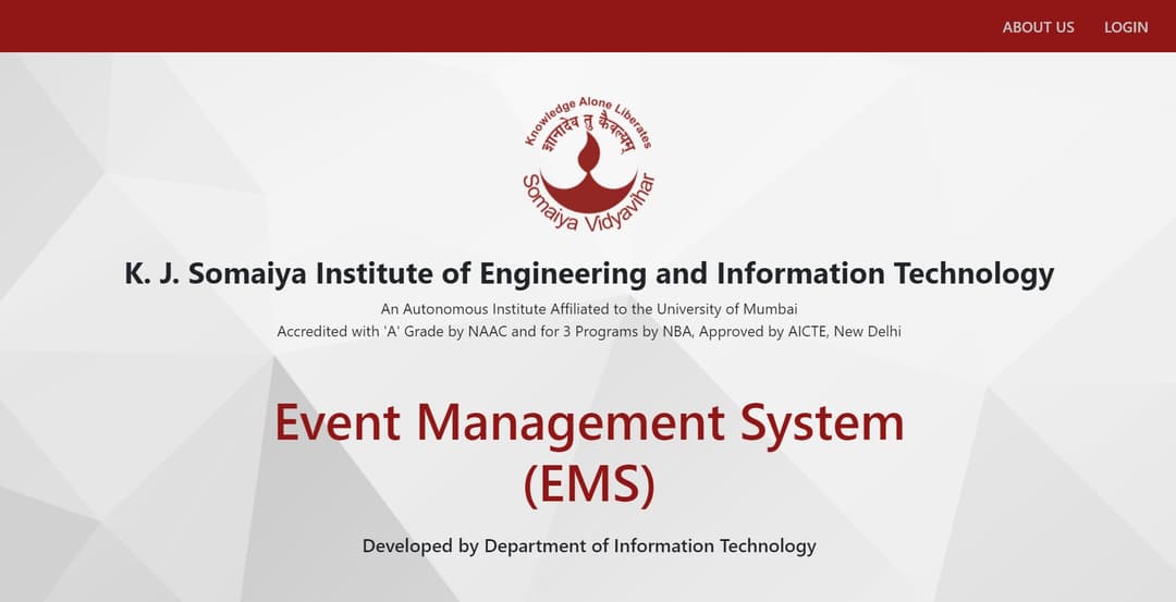 Event Management System (EMS)